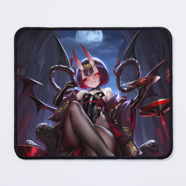 Item preview, Assassin Shuten Douji Fate Grand Order Anime Girl Waifu Oni Cathedral Crimson Majesty designed and sold by Spraykart.