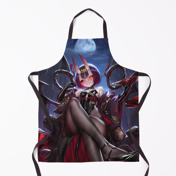 Item preview, Assassin Shuten Douji Fate Grand Order Anime Girl Waifu Oni Cathedral Crimson Majesty designed and sold by Spraykart.