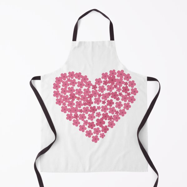 Item preview, Pink Floral Heart Design – Cute Romantic Flower Pattern designed and sold by lunadesignsmoon.