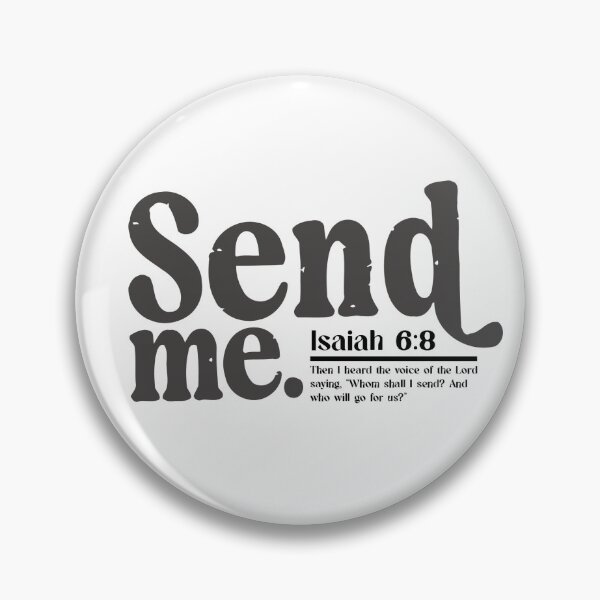 Item preview, Send Me – Isaiah 6:8 Scripture Illustration designed and sold by Lewis Studio.