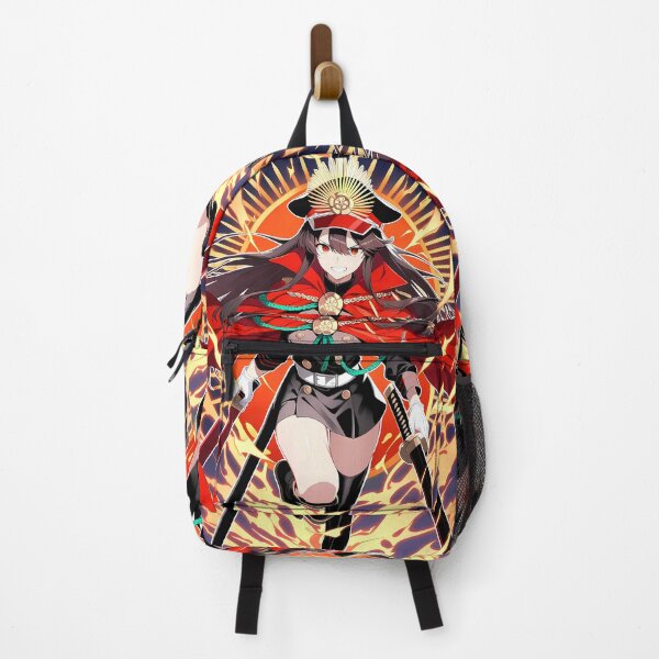 Item preview, Oda Nobunaga Demon King Fate Grand Order Burning Samurai Anime Girl Spirit designed and sold by Spraykart.