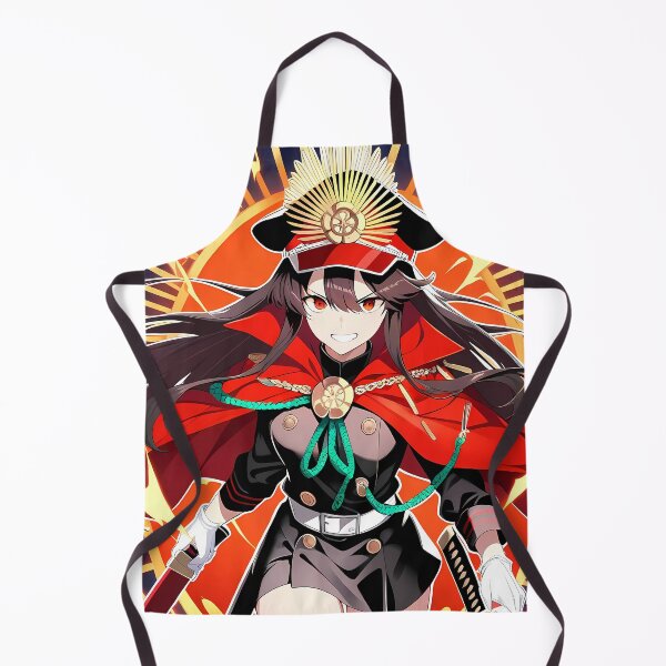 Item preview, Oda Nobunaga Demon King Fate Grand Order Burning Samurai Anime Girl Spirit designed and sold by Spraykart.