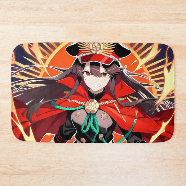 Item preview, Oda Nobunaga Demon King Fate Grand Order Burning Samurai Anime Girl Spirit designed and sold by Spraykart.