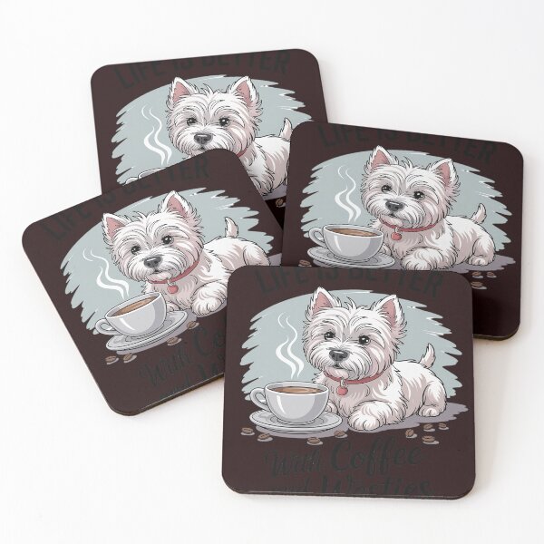 Item preview, West Highland White Terrier Westie Dog Breed Life is Better designed and sold by WILI-YAWILI.