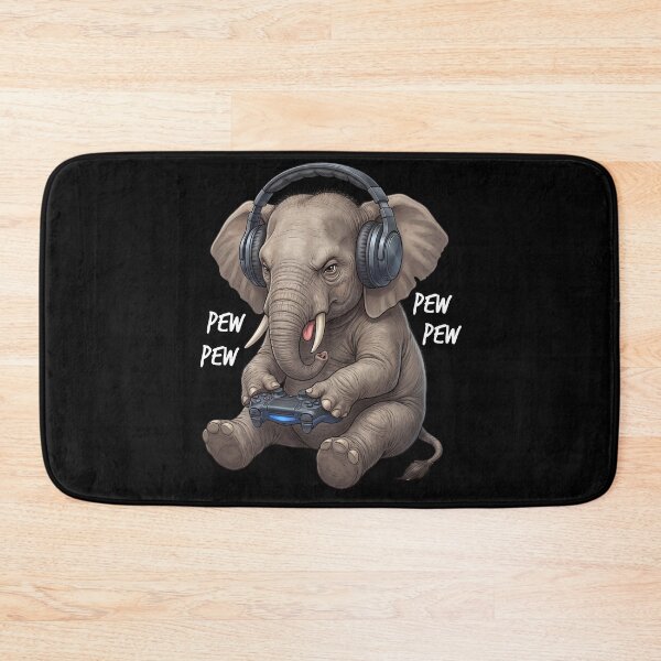 Item preview, Gaming Elephant Gamer Videogaming Animal Lover designed and sold by TerryConnells.