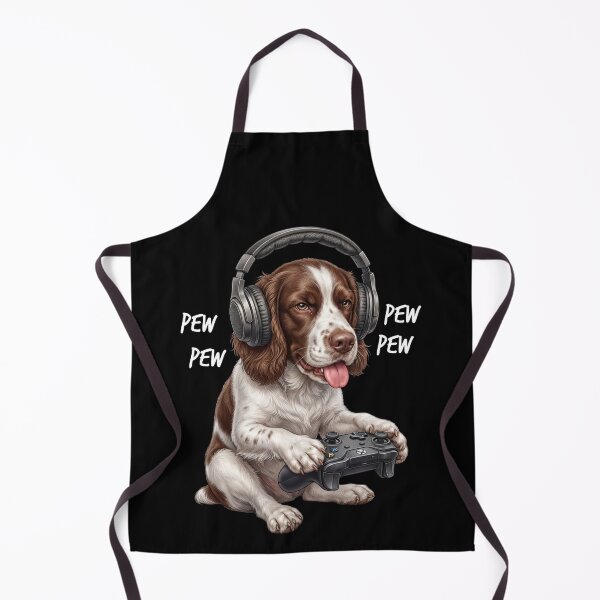 Item preview, Gaming English Springer Spaniel Gamer Videogaming Dog Lover designed and sold by TerryConnells.