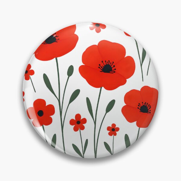 Artikelvorschau, Kleine rote Mohnblumen entworfen und verkauft von uunaa.