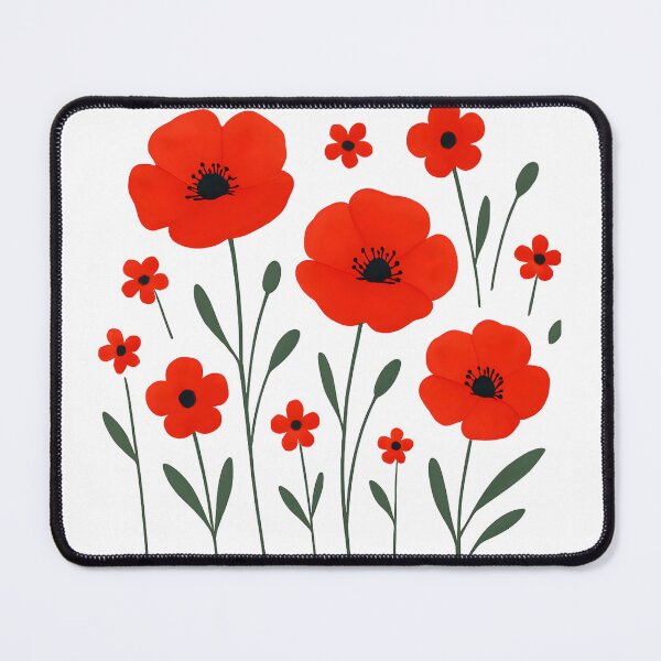 Artikelvorschau, Kleine rote Mohnblumen entworfen und verkauft von uunaa.
