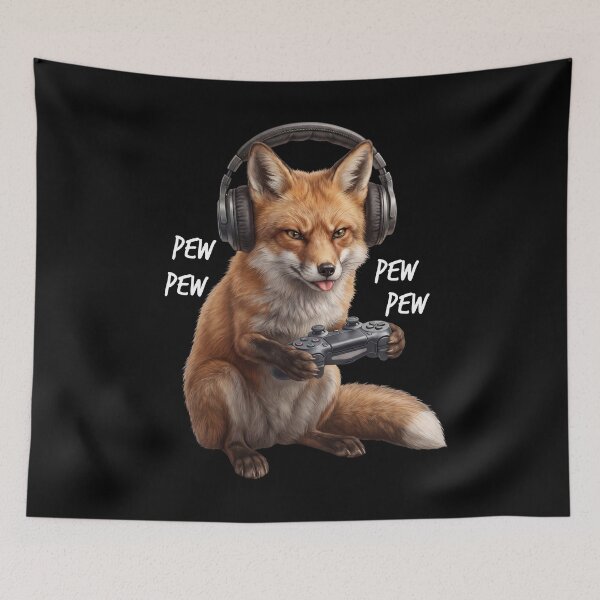 Item preview, Gaming Fox Gamer Videogaming Animal Lover designed and sold by TerryConnells.