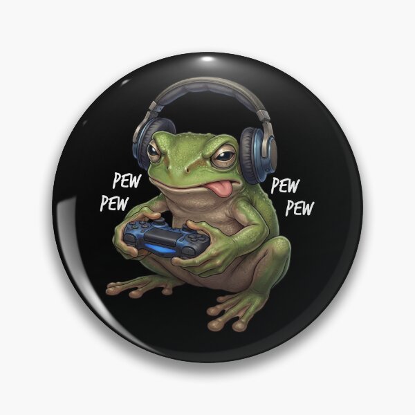 Item preview, Gaming Frog Gamer Videogaming Animal Lover designed and sold by TerryConnells.