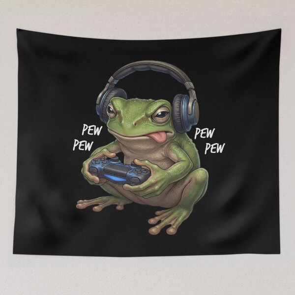 Item preview, Gaming Frog Gamer Videogaming Animal Lover designed and sold by TerryConnells.
