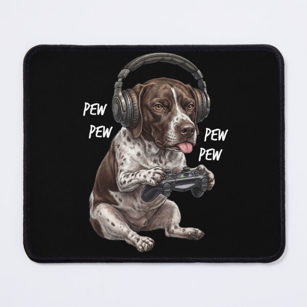 Item preview, Gaming German Shorthaired Pointer Gamer Videogaming Dog Lover designed and sold by TerryConnells.