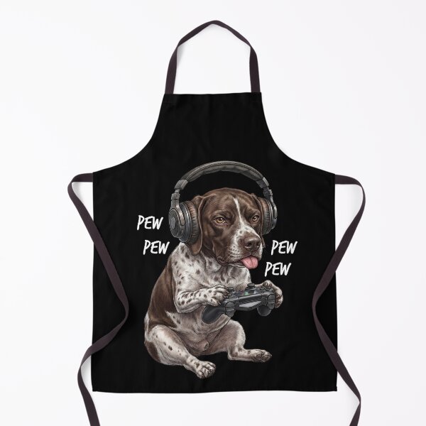 Item preview, Gaming German Shorthaired Pointer Gamer Videogaming Dog Lover designed and sold by TerryConnells.