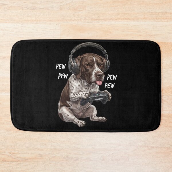 Item preview, Gaming German Shorthaired Pointer Gamer Videogaming Dog Lover designed and sold by TerryConnells.