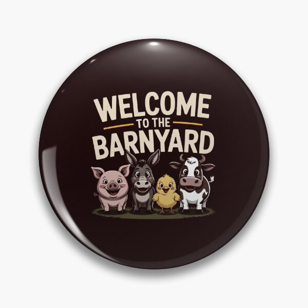 Item preview, Welcome To The Barnyard Farmer Cute Animals Farm designed and sold by WILI-YAWILI.