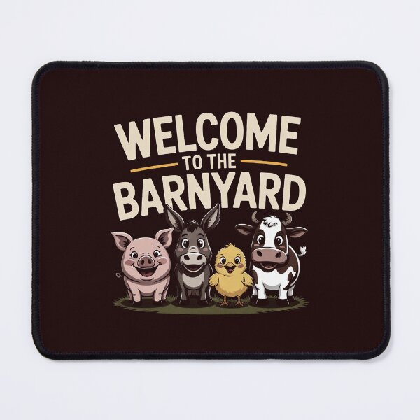 Item preview, Welcome To The Barnyard Farmer Cute Animals Farm designed and sold by WILI-YAWILI.