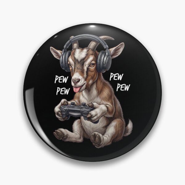 Item preview, Gaming Goat Gamer Videogaming Animal Lover designed and sold by TerryConnells.