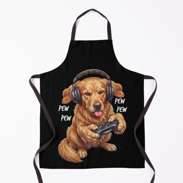 Item preview, Gaming Golden Retriever Gamer Videogaming Dog Lover designed and sold by TerryConnells.