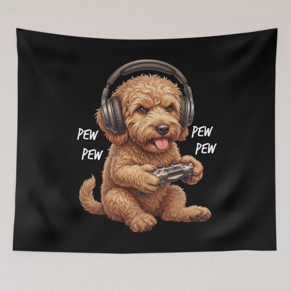 Item preview, Gaming Goldendoodle Gamer Videogaming Dog Lover designed and sold by TerryConnells.