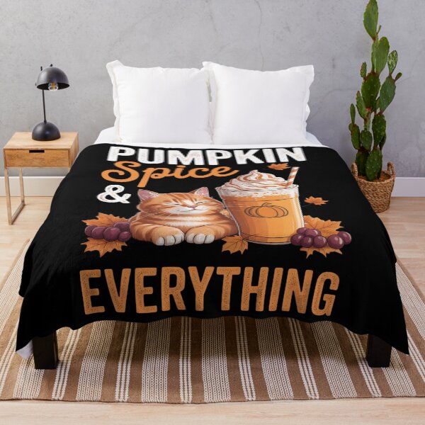 Item preview, Pumpkin Spice Everything Cat Lover Cute Autumn Fall designed and sold by TrinaEspinoza.