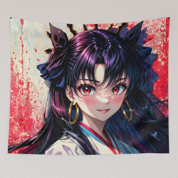 Item preview, Kimono Archer Ishtar Fate Grand Order Festive Anime Girl Waifu Charm designed and sold by Spraykart.