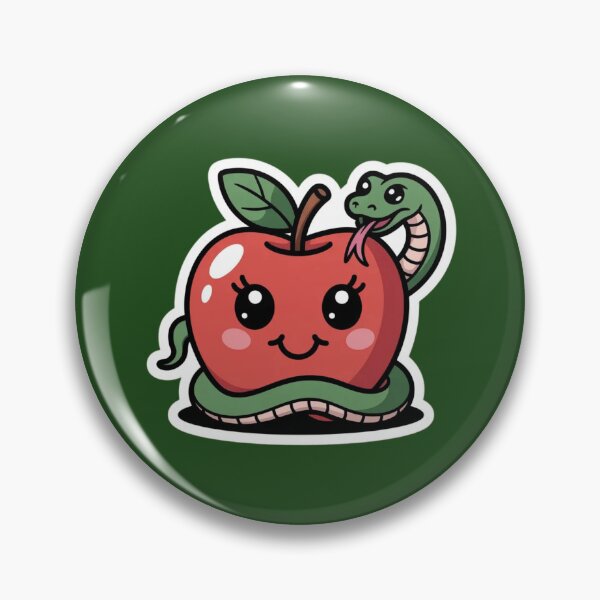 Item preview, Cute Forbidden Apple Snake Aesthetic designed and sold by PrintBreeze.