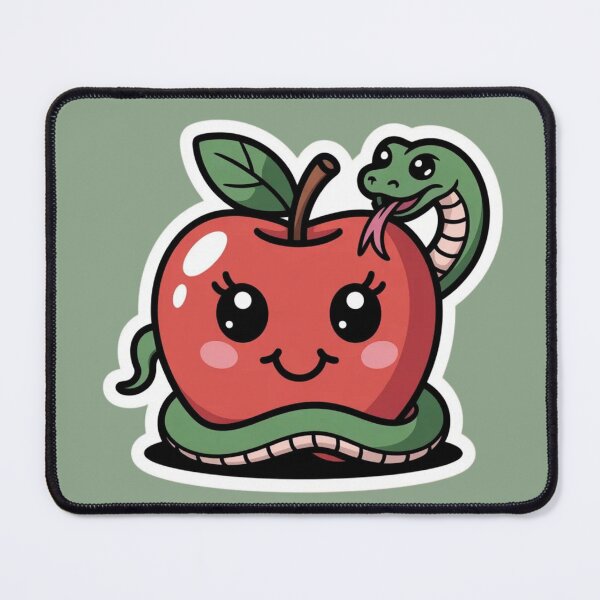 Item preview, Cute Forbidden Apple Snake Aesthetic designed and sold by PrintBreeze.