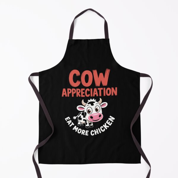 Item preview, Cow appreciation eat more chicken cows designed and sold by TrinaEspinoza.