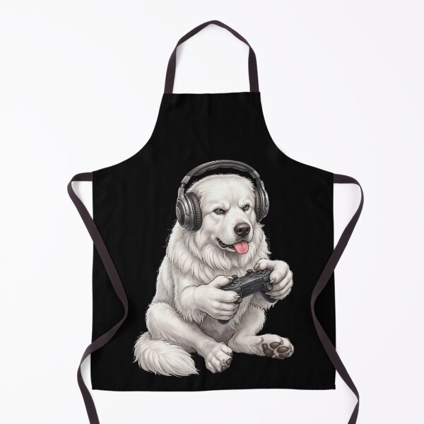 Item preview, Gaming Great Pyrenees Gamer Videogaming Dog Lover designed and sold by TerryConnells.