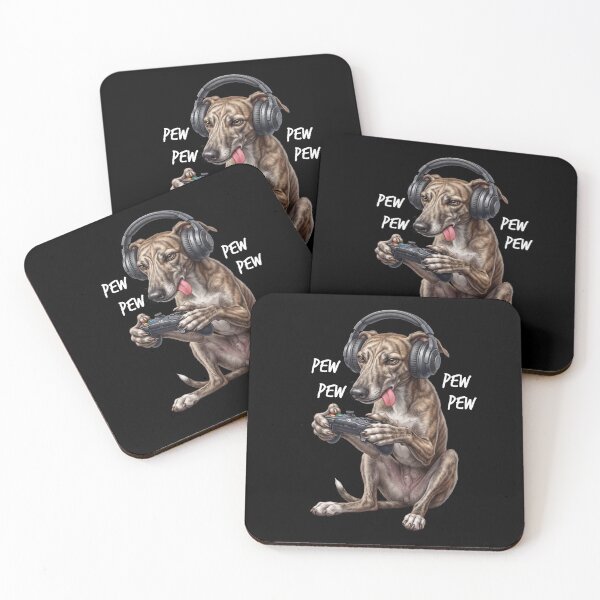 Item preview, Gaming Greyhound Gamer Videogaming Dog Lover designed and sold by TerryConnells.