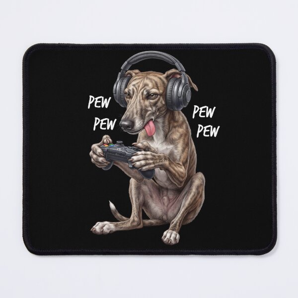 Item preview, Gaming Greyhound Gamer Videogaming Dog Lover designed and sold by TerryConnells.