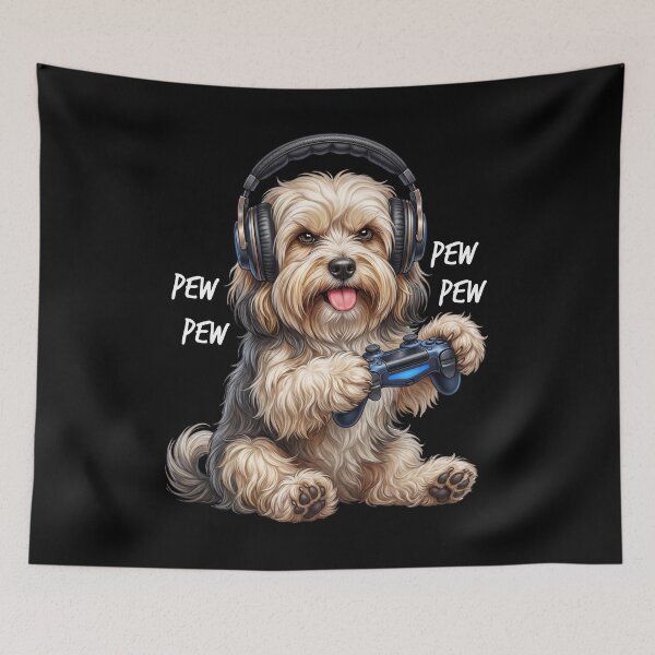 Item preview, Gaming Havanese Gamer Videogaming Dog Lover designed and sold by TerryConnells.