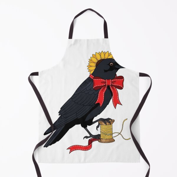 Item preview, Stitched Ribbon Crow designed and sold by pumsquare.