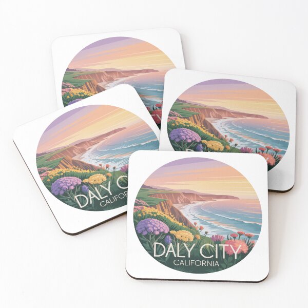 Item preview, Daly City California: Coastal Flowers  designed and sold by CircinusStore.