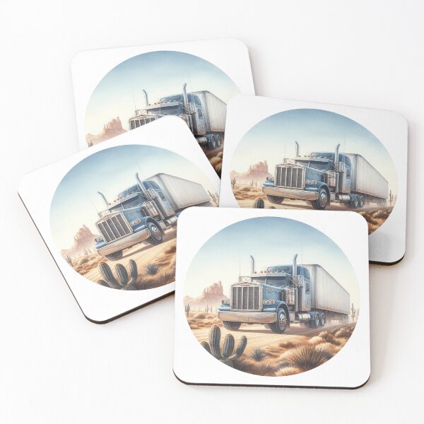 Item preview, US TRUCK IN THE DESERT designed and sold by Aspretto.