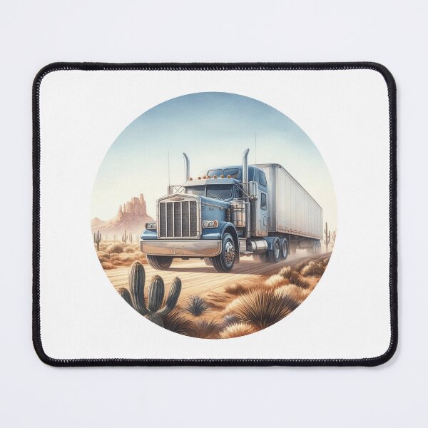 Item preview, US TRUCK IN THE DESERT designed and sold by Aspretto.