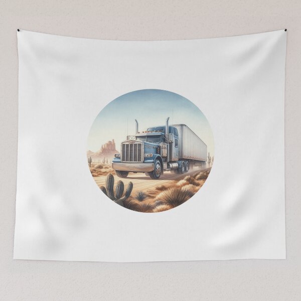 Item preview, US TRUCK IN THE DESERT designed and sold by Aspretto.