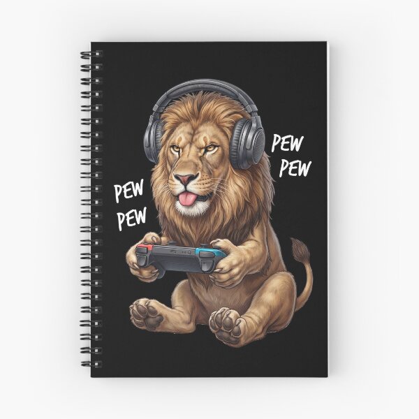 Item preview, Gaming Lion Gamer Videogaming Animal Lover designed and sold by TerryConnells.