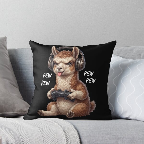 Item preview, Gaming Llama Gamer Videogaming Animal Lover designed and sold by TerryConnells.