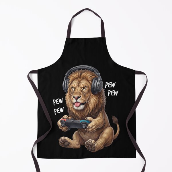 Item preview, Gaming Lion Gamer Videogaming Animal Lover designed and sold by TerryConnells.