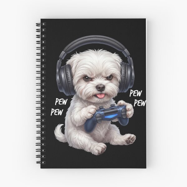 Item preview, Gaming Maltese Gamer Videogaming Dog Lover designed and sold by TerryConnells.