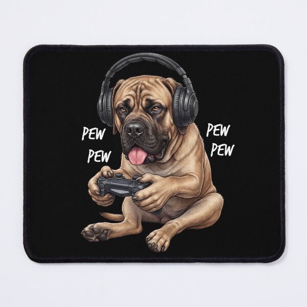 Item preview, Gaming Mastiff Gamer Videogaming Dog Lover designed and sold by TerryConnells.
