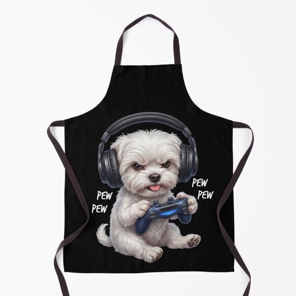 Item preview, Gaming Maltese Gamer Videogaming Dog Lover designed and sold by TerryConnells.
