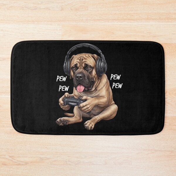 Item preview, Gaming Mastiff Gamer Videogaming Dog Lover designed and sold by TerryConnells.