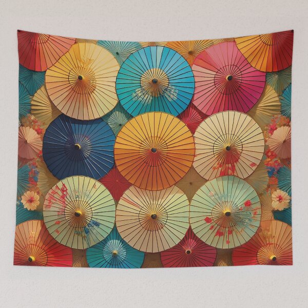 Item preview, Colorful japanese parasols designed and sold by Photopat.