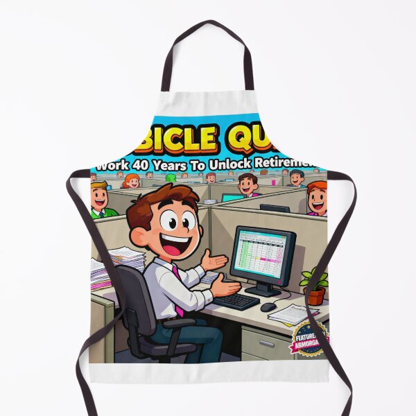 Item preview, Cubicle Quest Flash Game Parody - Office Humor designed and sold by PictorialWhimsy.