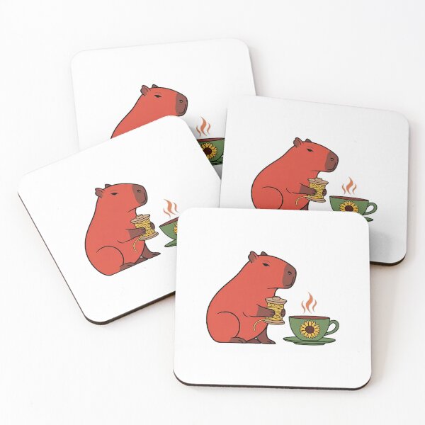Item preview, Thread and Tea Capybara designed and sold by pumsquare.