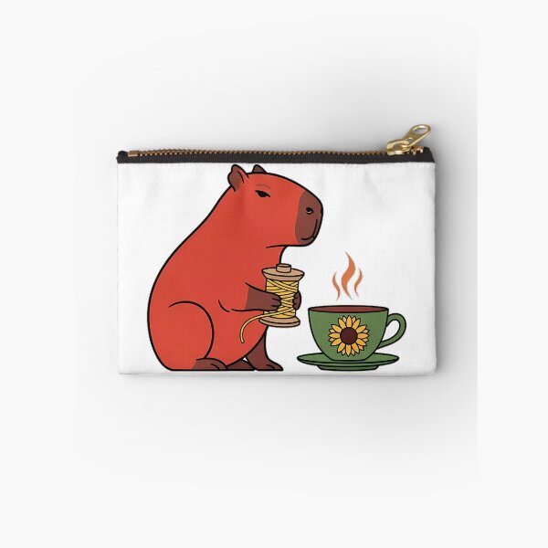 Item preview, Thread and Tea Capybara designed and sold by pumsquare.