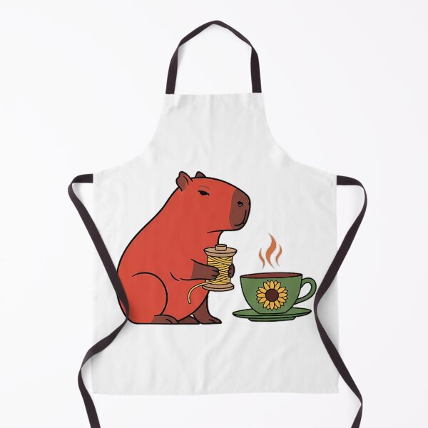 Item preview, Thread and Tea Capybara designed and sold by pumsquare.