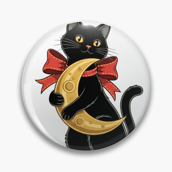 Item preview, Handmade Moon Bow Cat designed and sold by pumsquare.